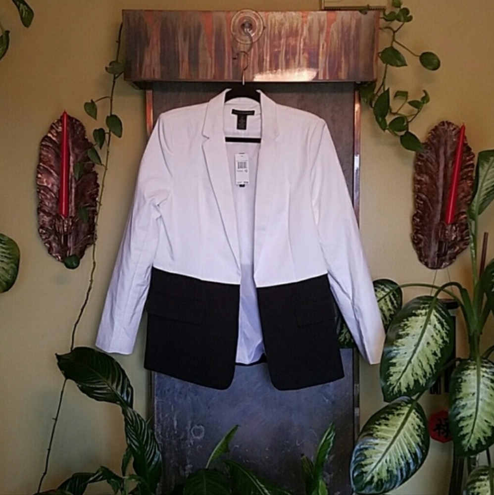 Blazer Black&White Grace Elements